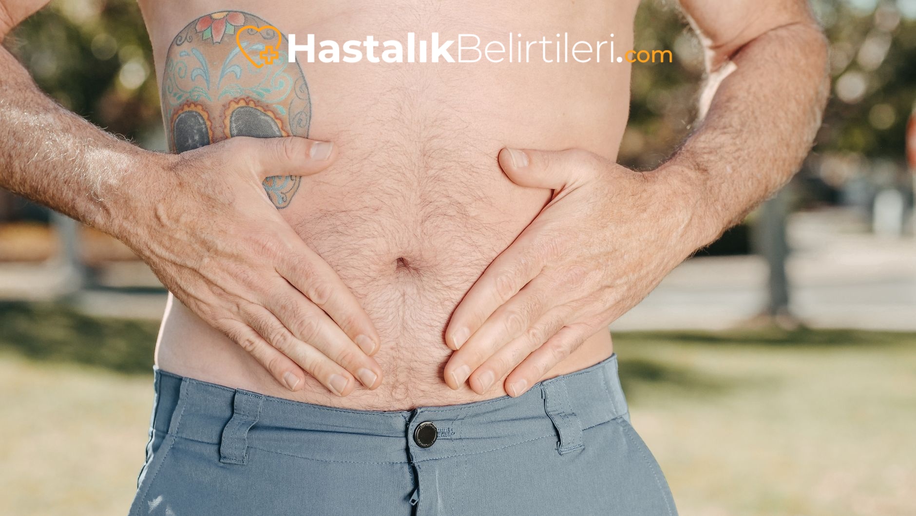 Kabızlık belirtileri, bağırsaklar üzerinde odaklı diyagram