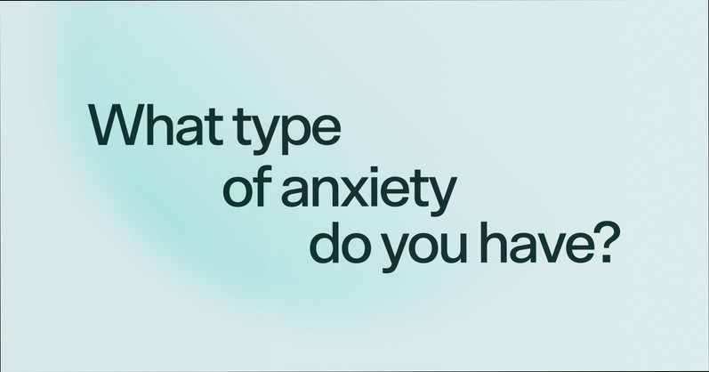 Smiling person reading symptom checklist with calm expression